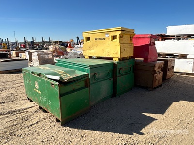 Quantity of (8) Job Site Box