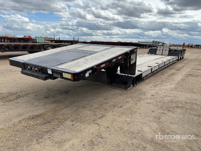 2023 BWS T/A Removable Gooseneck Lowboy Trailer