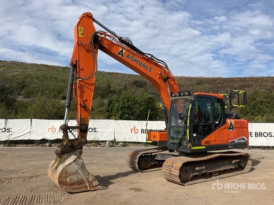 2022 Doosan DX140LC-7 Tracked Excavator