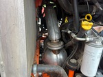 Engine with Exhaust System