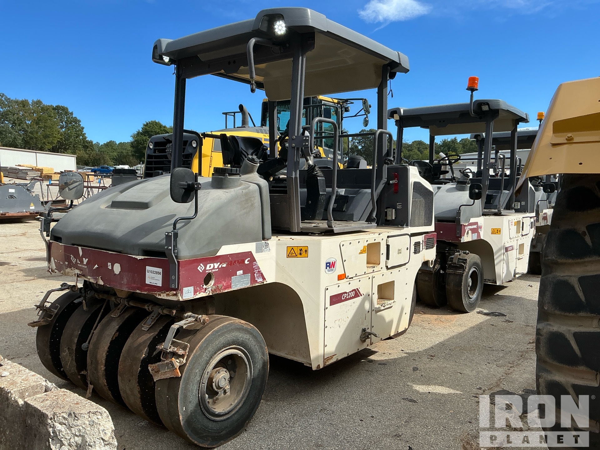 2022 Dynapac CP 1200 9 Wheel Compactador de Ruedas