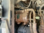 Engine with A/C Compressor