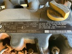 Engine with Emission Label