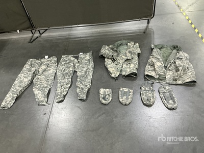 (4) Cold Weather Parkas, (27) Entrenching Tool Carriers & Assorted Items