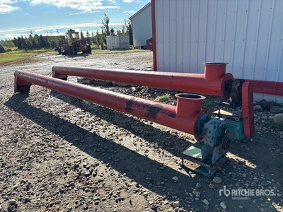Quantity of (2) 12 in x 22 ft Grain Auger
