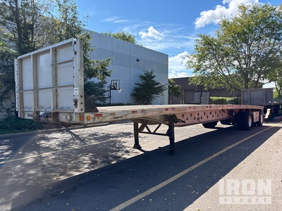 2003 Manac 15248901 48 ft T/A Spread Axle Flatbed Trailer