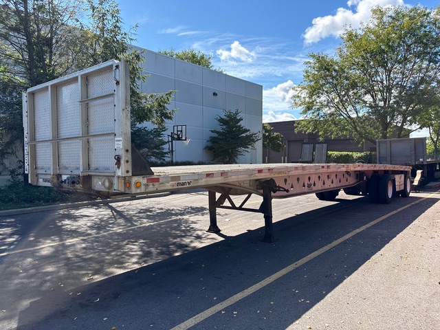 2003 Manac 15248901 48 ft T/A Spread Axle Flatbed Trailer