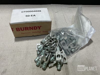 (105) Burndy YAV1CL-TC12-FX Terminal Lugs