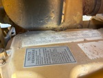 Engine with Emission Label