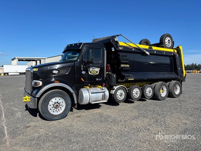 2021 Peterbilt 567 14x4 Super 18 Five Axle Dump Truck