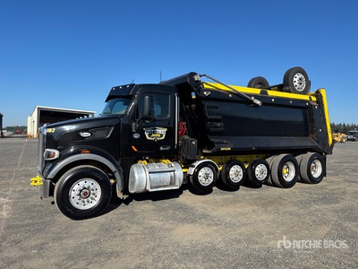 2021 Peterbilt 567 14x4 Super 18 Five Axle Dump Truck