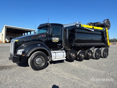 2023 Kenworth T880 14x4 Super 18 Five Axle Dump Truck