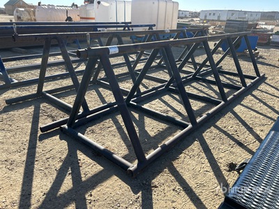 Quantity of (2) 15 ft Pipe Stand