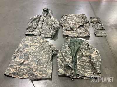 (124) M4 Three Mag Pouches, (46) Cold Weather Parkas & Assorted Items