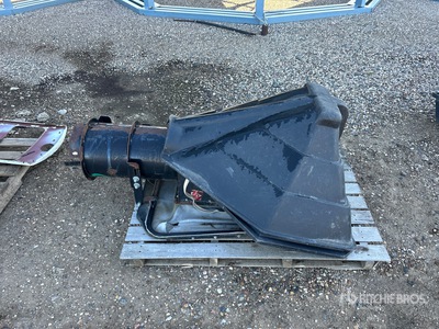 Quantity of (3) Poly Hopper & Heavy Duty Auger Hopper