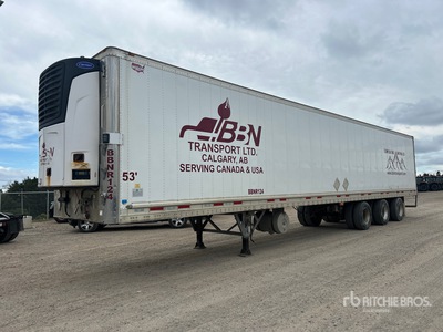2019 Wabash 53 ft x 102 in Tri/A Refrigerated Trailer