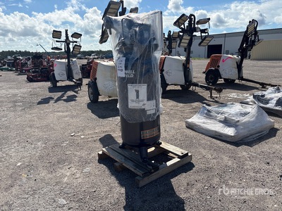 Campbell Hausfeld Skid-Mounted Electric 60 gal Air Compressor