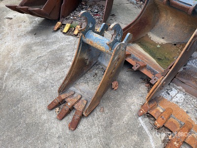 John Deere 18 in Q/C Digging エクスカベーター用バケット