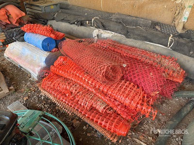Quantity of (2) Pallets of Orange Site Fence Divers