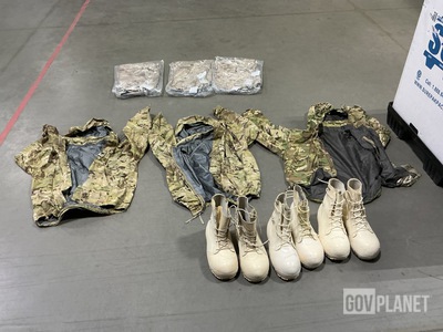 (6) Pairs of Boots, (12) Wet Weather Jackets & Assorted Items