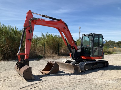 2018 Kubota KX080-4 Mini-Pelle Minikoparka