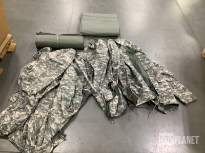 (28) Sleeping Mats, (7) Jackets, (1) Parka & Assorted Items