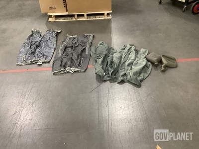 (44) Water Canteens, (5) Cold Weather Jackets & Assorted Items