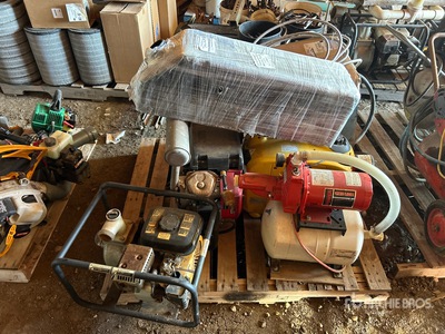 Water Pump, Gas Engine, Generator, Welder & Poly Container Divers (Inoperable)