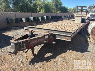 2014 Lucon 20000 lb 25 ft T/A Equipment Trailer