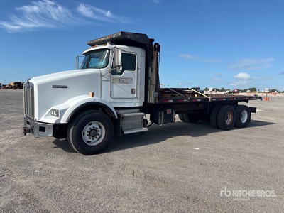 2002 Kenworth T800 6x4 Camión plataforma volquete