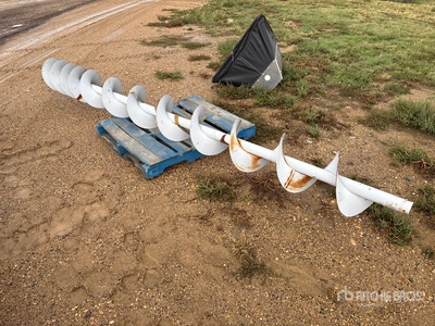 16 in x 13 ft Grain Auger Flighting
