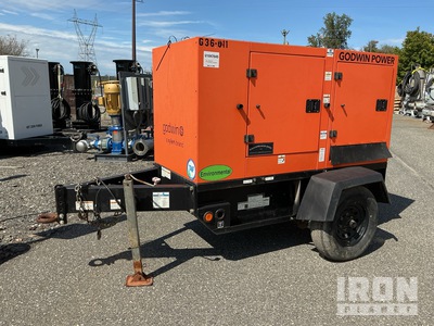 2018 Doosan G50WD0-3A-T4F 38 kW Mobile Generator