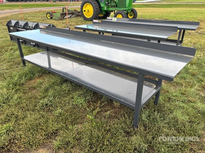 Cranfield Hopper Bottoms 12 ft Établi de travail (Unused)