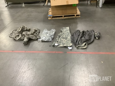(18) Wet Weather Ponchos, (48) Pairs of Wet Weather Trousers & Assorted Items