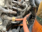 Engine with Air Compressor