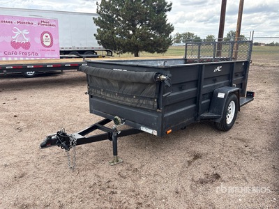 2008 Croft 10 ft S/A Remolque Portamaquinaria