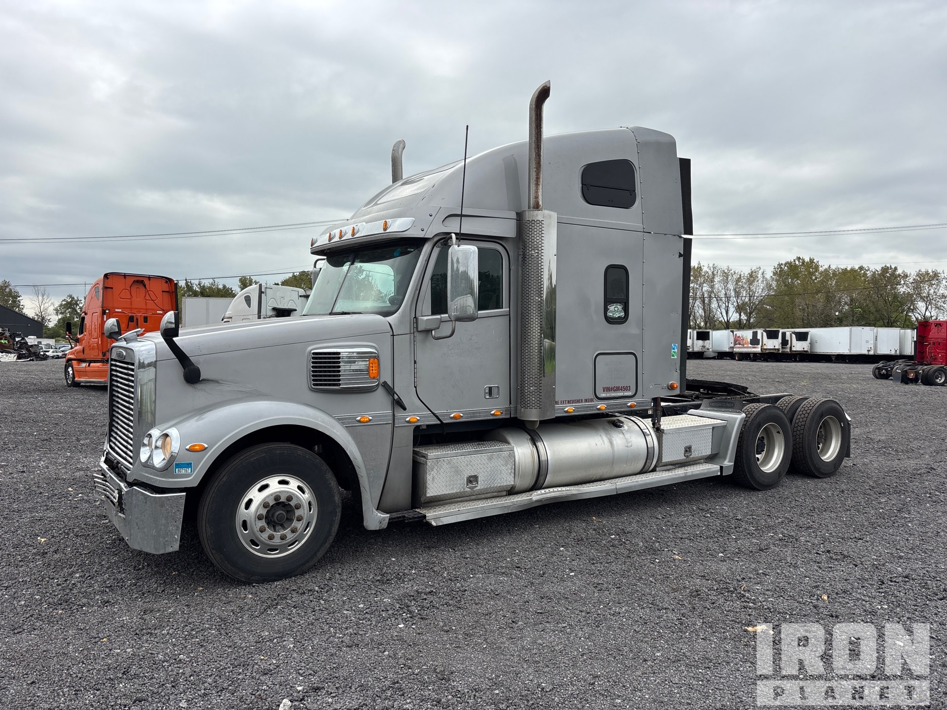 2015 Freightliner Coronado Conventional 6x4 Sleeper Truck Tractor (Glider Kit)