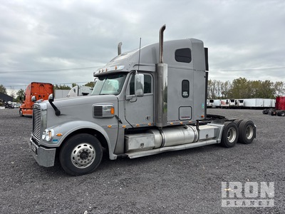 2015 Freightliner Coronado Conventional 6x4 Sleeper Truck Tractor (Glider Kit)
