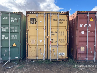 40 ft High Cube Conteneur de stockage