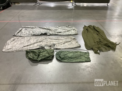 (11) Clothing Bags, (6) Ponchos, (2) Insect Net Protectors & Assorted Items