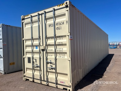 2025 40 ft High Cube Storage Container