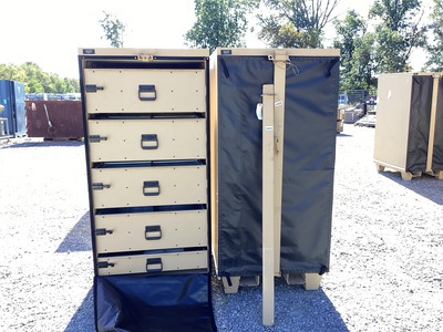 (2) BOH Environmental 24 Storage Module Hulls