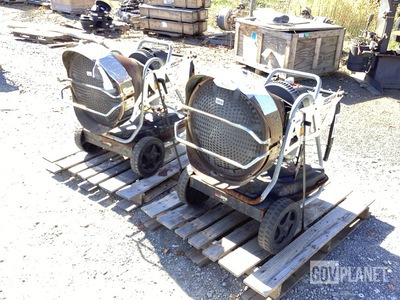 (2) HeatStar HSP150R Radiant Fired Construction Heaters