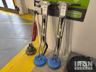 2 - Turbo Force TH-40, 1 - Oreck ORB550MC Floor Scrubber