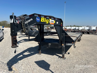 2021 Big Tex 25GN125BK+5MR 31 ft T/A Gooseneck Equipment Trailer