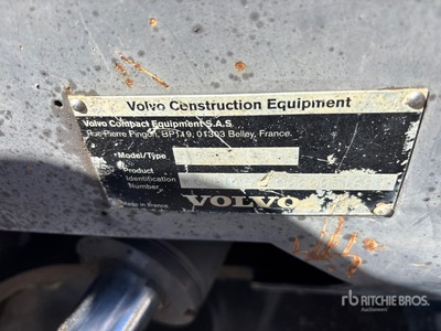 2012 Volvo EC35C Mini pelle hydraulique