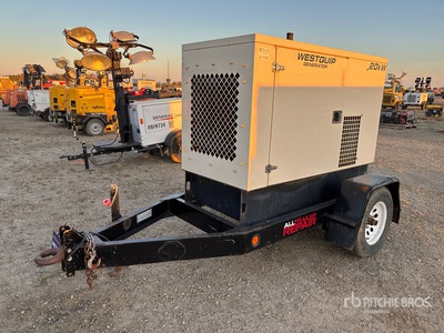 2015 Stamford PI 144D1 21 kW Mobile Generator Set
