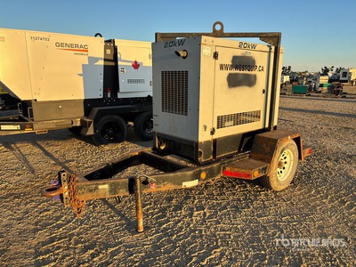 2016 Stamford PI144D1 21 kW Mobile Generator Set