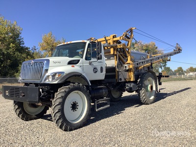 2008 International 7400 52 ft 4x2 High Clearance Pulverizador Autopropulsado