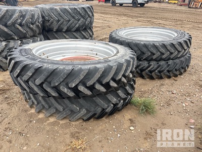 Quantity of (6) 380/90R46 Banden (Unused)